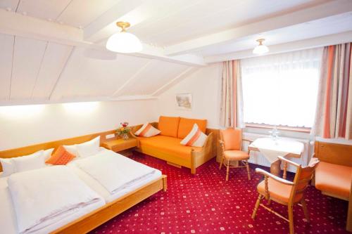Letto o letti in una camera di Gästehaus Birkenhof