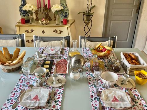 Mad på bed and breakfast-stedet eller i nærheden