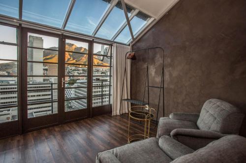 Zona de estar de Manhattan Lofts