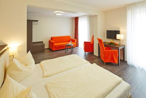 Postel nebo postele na pokoji v ubytování Hotel FIT