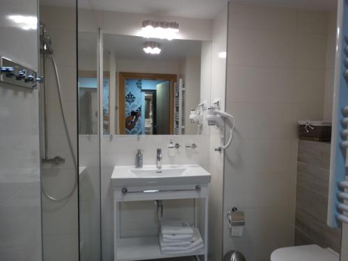 Kúpeľňa v ubytovaní Seaside apartamenty Kołobrzeg