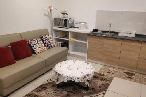 Кухня или мини-кухня в NW Studio @ EVO SOHO Bangi WiFi Netflix
