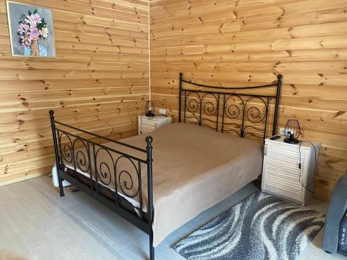 Cama o camas de una habitación en Феєрія Лісу