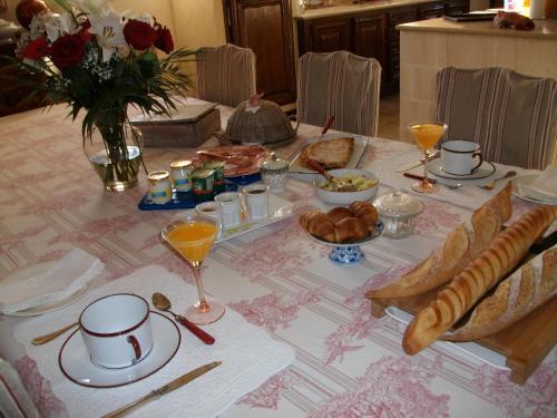 Jídlo v bed and breakfast nebo okolí