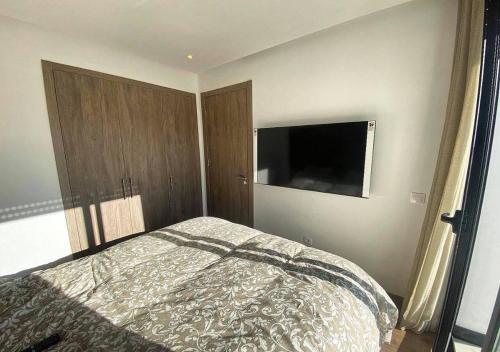 Amazing Flat in Gauthier - Breathtaking View - Best Locationにあるベッド