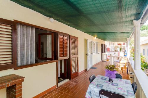 Balkón nebo terasa v ubytování Apartments Rašica Molunat