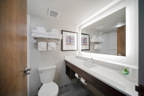 Ett badrum på Holiday Inn Kearney, an IHG Hotel