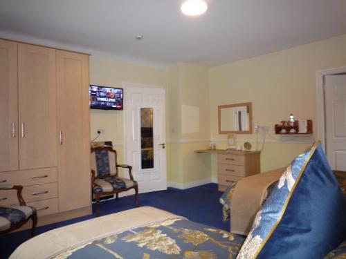 TV a/nebo společenská místnost v ubytování Avlon House Bed and Breakfast