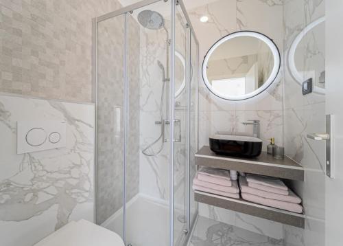 Kúpeľňa v ubytovaní Apartman Letifico
