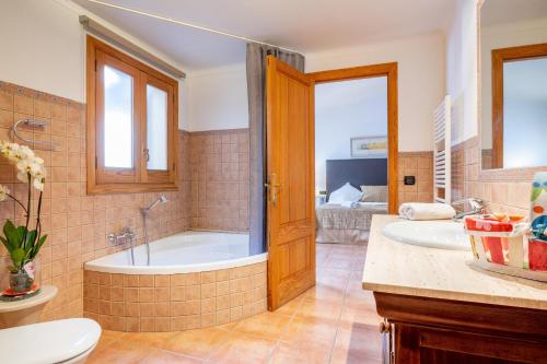 Koupelna v ubytování Casa Horta Den Menut