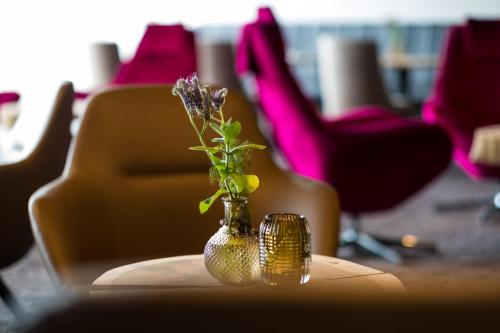 Гостиная зона в Rebhan's Business und Wellness Hotel
