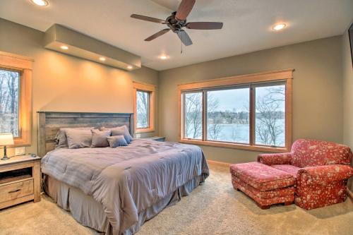 Gallery image of Luxe Lake Latoka Home with Dock, Hot Tub and Game Room in Alexandria