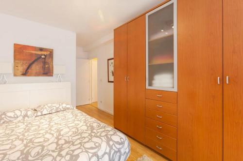 Postel nebo postele na pokoji v ubytování O´Porto Fontinha Flat