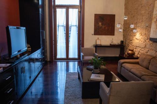 Posezení v ubytování Cantera 10 Hotel Boutique
