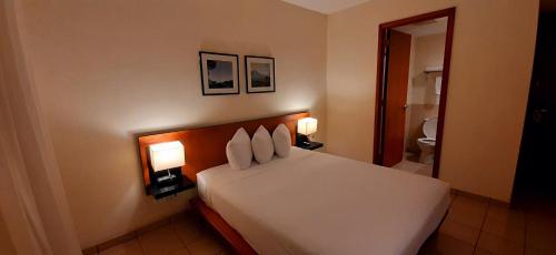 Ένα ή περισσότερα κρεβάτια σε δωμάτιο στο Comfort Inn Real La Union