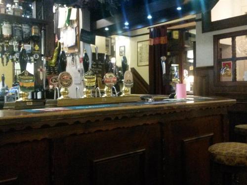 The lounge or bar area at The Granby hotel 