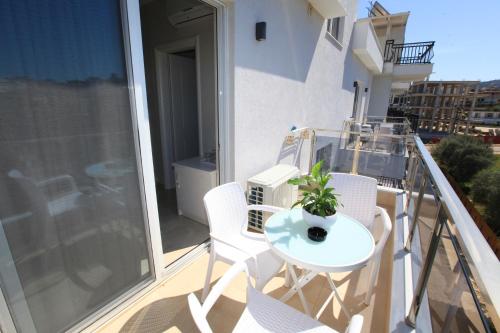 A balcony or terrace at Hotel Mare
