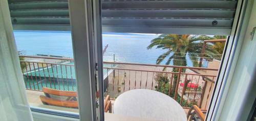 Balkón nebo terasa v ubytování Adriatic Beach Suites