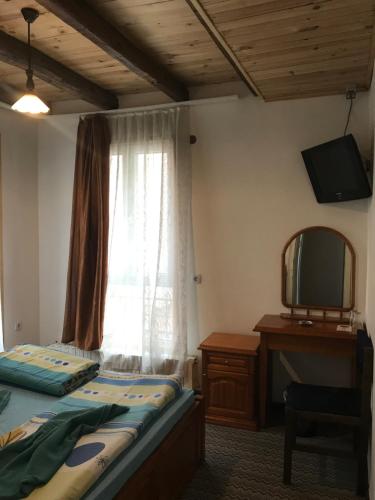 Katil atau katil-katil dalam bilik di Pop Bogomil family hotel