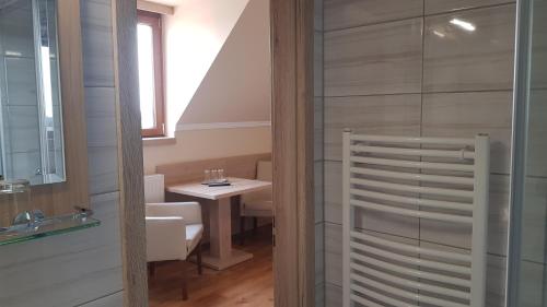 Koupelna v ubytování Hotel Rózsa Csárda