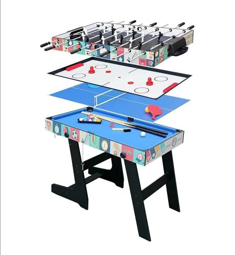 a ping pong table with four balls on it at Bastide Provençale Les Mûriers d'Engaspaty in Seillans