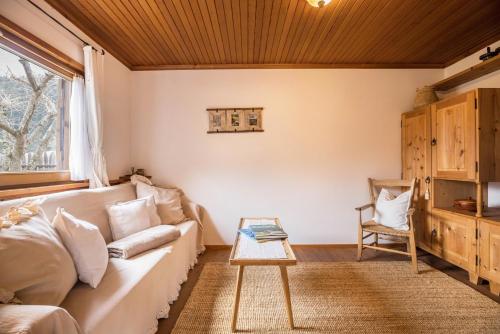 Χώρος καθιστικού στο Ferienhaus Moarbach