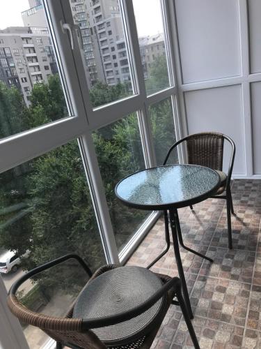 Μπαλκόνι ή βεράντα στο Luxury Apartment in Downtown, Near River Esplanade
