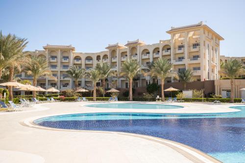 a view of the resort from the pool at Serenity Alma Heights - Ex Serenity Fun City in Hurghada