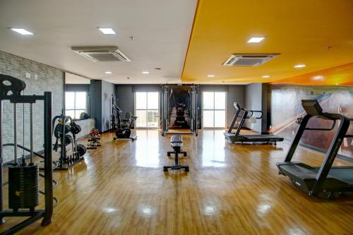 Gimnasio o equipo deportivo en Advanced Hotel & Flats Cuiabá