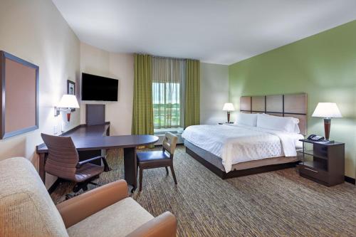 Postel nebo postele na pokoji v ubytování Candlewood Suites - Houston - Pasadena by IHG