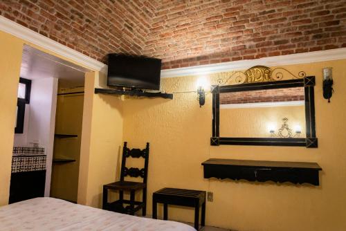 TV/Unterhaltungsangebot in der Unterkunft Hotel Hacienda de Cobos