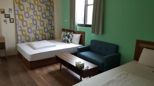 Postel nebo postele na pokoji v ubytování Shimmer B&B