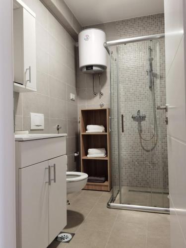 Koupelna v ubytování Apartman Krasula Doboj