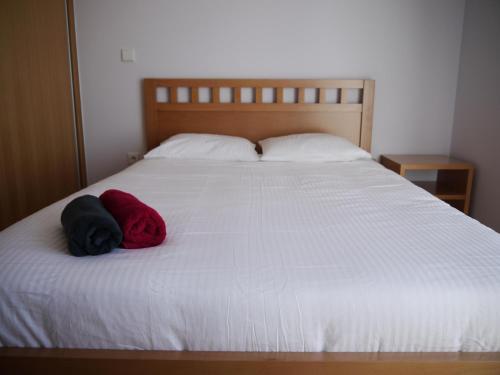 Ένα ή περισσότερα κρεβάτια σε δωμάτιο στο Bed & Seaside