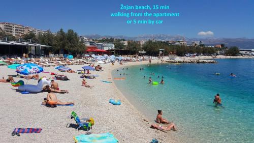 Luxury apartment Alduk close to Znjan beach with the sea view