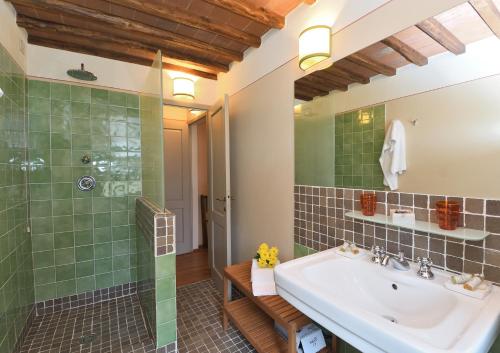 Kúpeľňa v ubytovaní RICASOLI, Villa Agresto