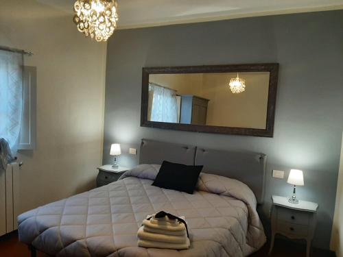 Postel nebo postele na pokoji v ubytování B&B Principe Calaf 3