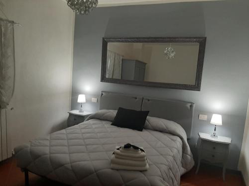 Postel nebo postele na pokoji v ubytování B&B Principe Calaf 3