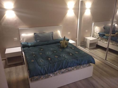 Ένα ή περισσότερα κρεβάτια σε δωμάτιο στο Atelier Duplex