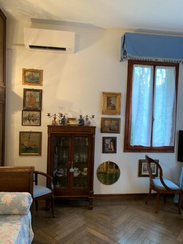 Posezení v ubytování Dimora Castiglioni