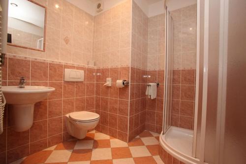 Kúpeľňa v ubytovaní Hotel Floret