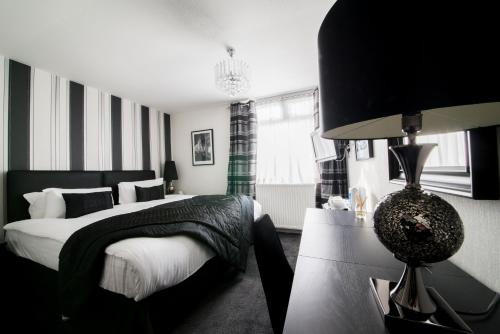 The Burnside Hotelにあるベッド