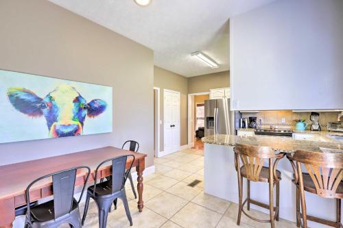 Η κουζίνα ή μικρή κουζίνα στο Pine Mountain Valley House with Pool and Grill!