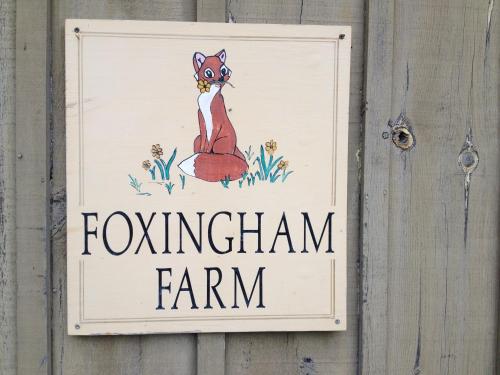 Certifikát, hodnocení, plakát nebo jiný dokument vystavený v ubytování Foxingham Farm Bed & Breakfast