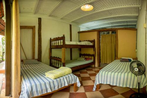Un ou plusieurs lits superposés dans un hébergement de l'établissement Casa Méndez B&B