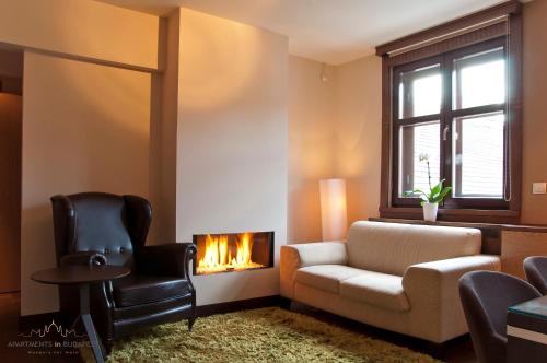 Andrassy2 Apartment - fireplace, A/C, free Wifi, city centre, Budapesta, Ungaria