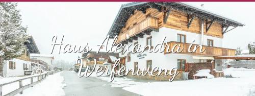 Haus Alexandra v zimě