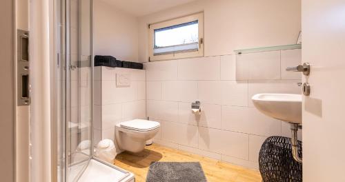 Un baño de Appartementanlage am Arnumer See