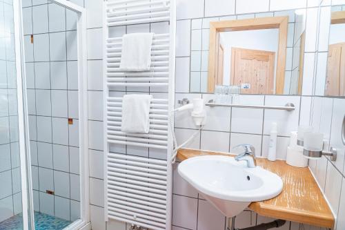 Kúpeľňa v ubytovaní Gasthof Diewald