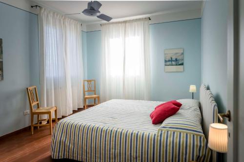 Postel nebo postele na pokoji v ubytování Maranghetto appartamenti